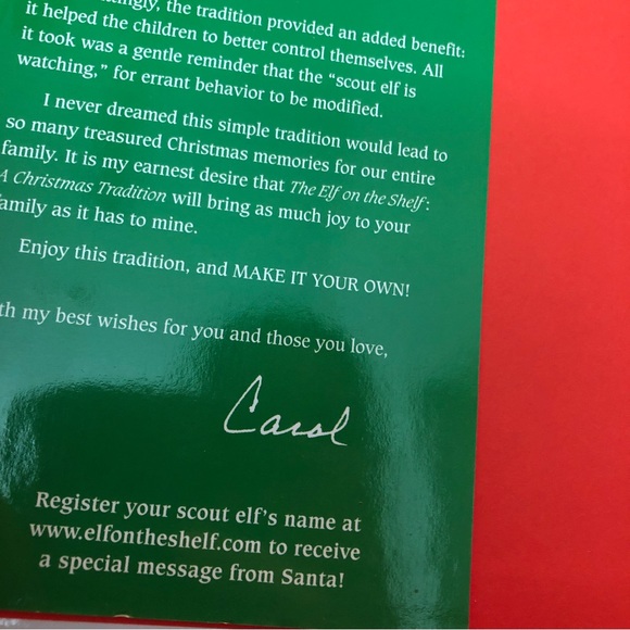 Elf on the Shelf Christmas Tradition book - Picture 8 of 12